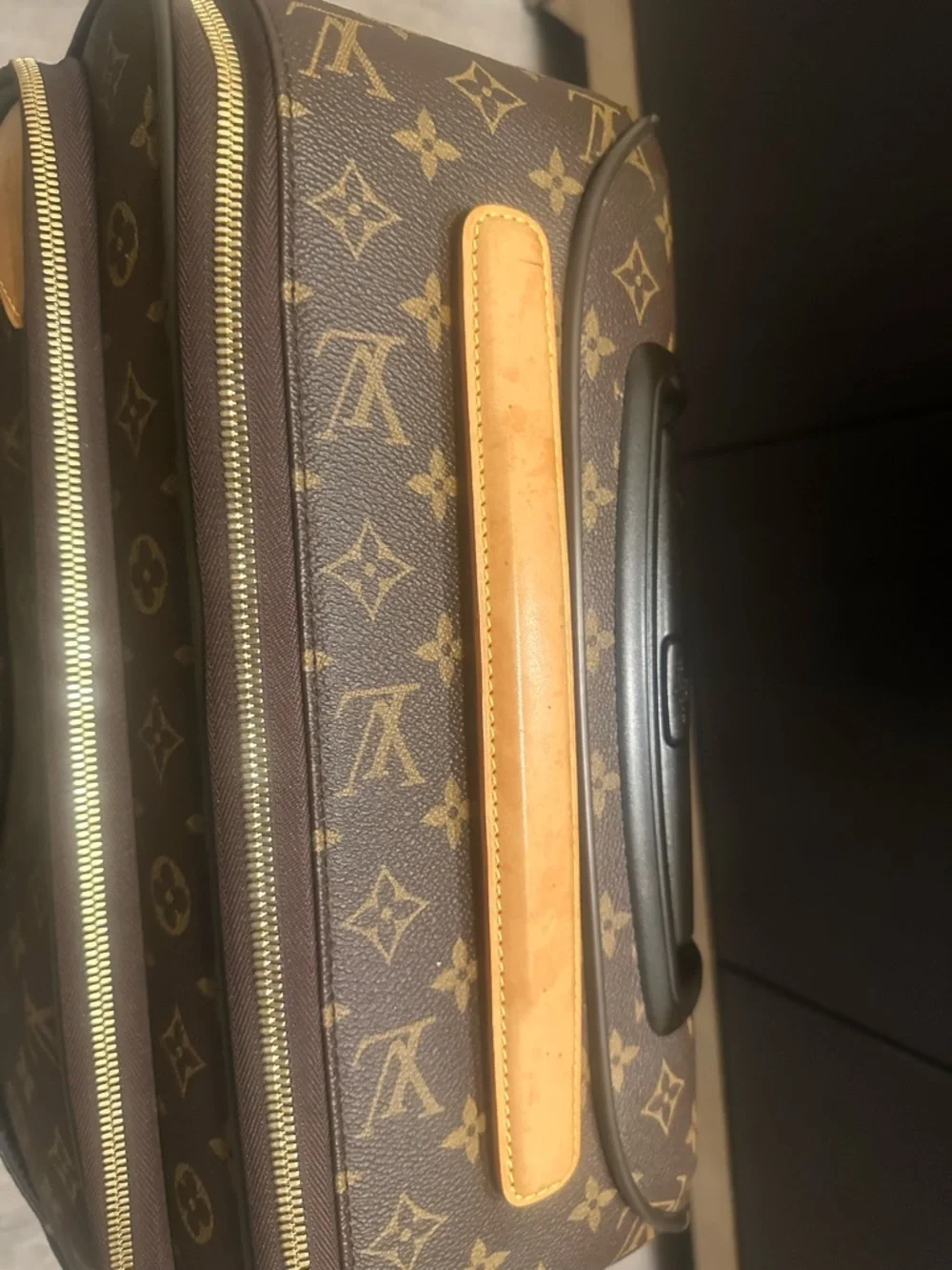 Louis Vuitton Monogram Canvas Travel Organizer - Brown with Gold Hardware - Picture 15 of 15